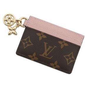 Louis Vuitton Monogram Porte Carte Wallet LV Charm